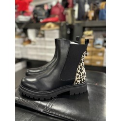 Axo - bottines noires bi...