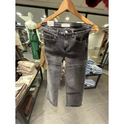 Axo- jeans flare gris (...