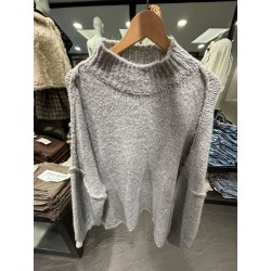 Axo - gris pull en laine...